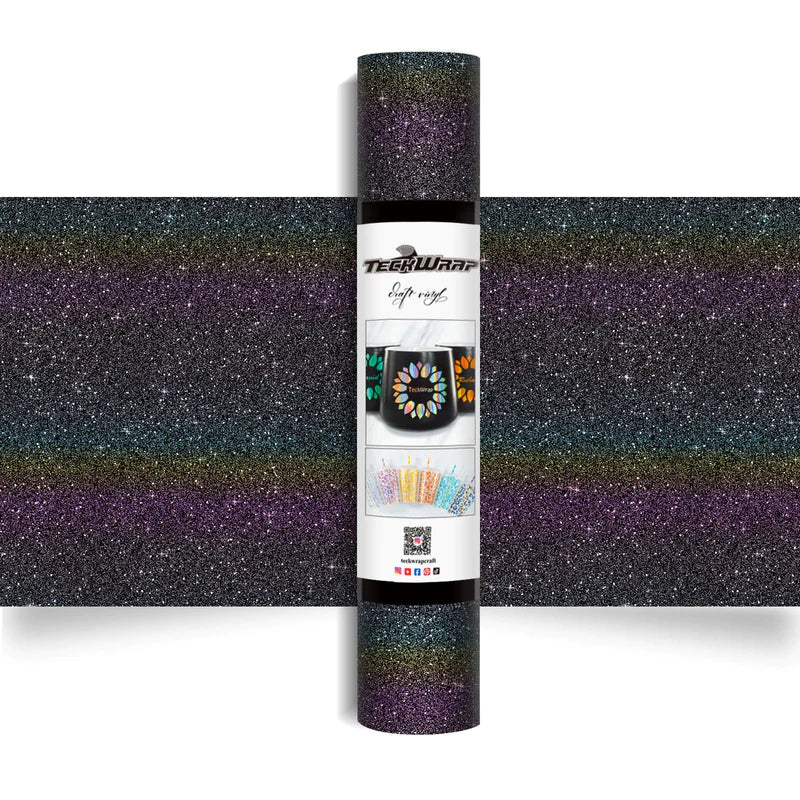 TECKWRAP Colorful Glitter Adhesive Vinyl - Mystery – Craft Junkiez