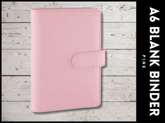 A6 Budget Binder (Pink)