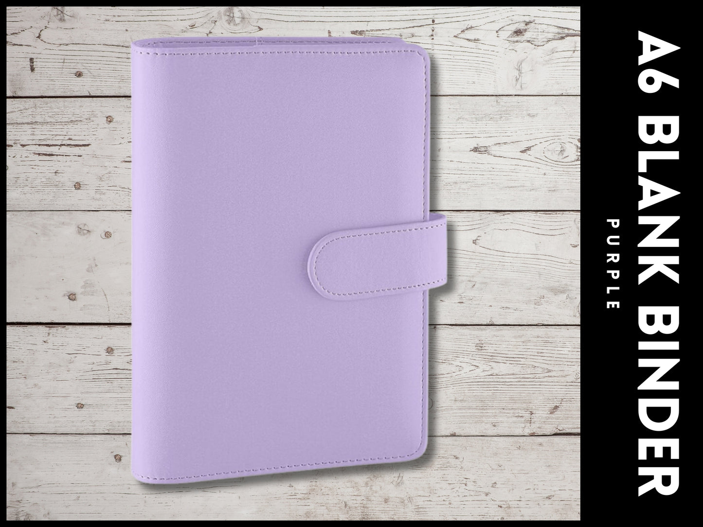 A6 Budget Binder (Purple)