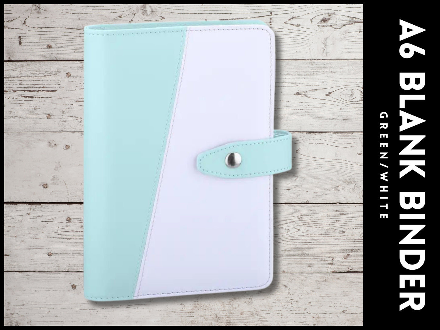 A6 Budget Binder (Blue/White)