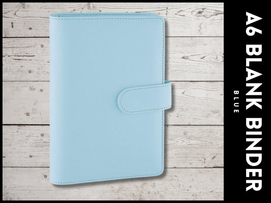 A6 Budget Binder (Blue)