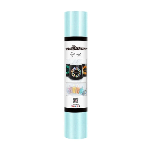 TECKWRAP Shimmer Adhesive Vinyl - Lake Blue