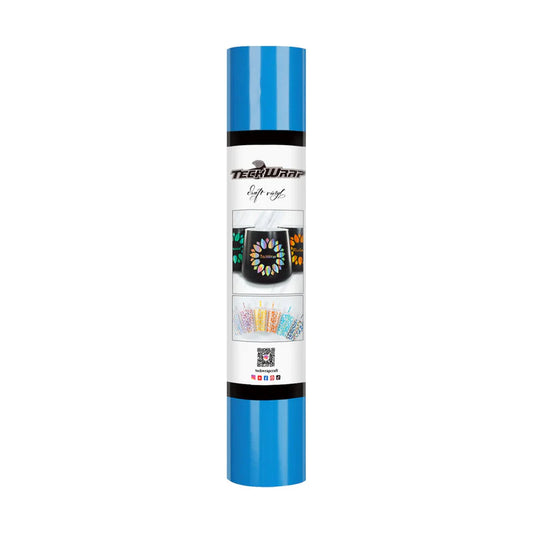 TECKWRAP Adhesive Craft Vinyl - Ultra Marine (glossy)