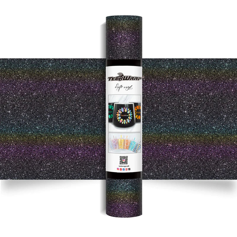 TECKWRAP Colorful Glitter Adhesive Vinyl - Mystery