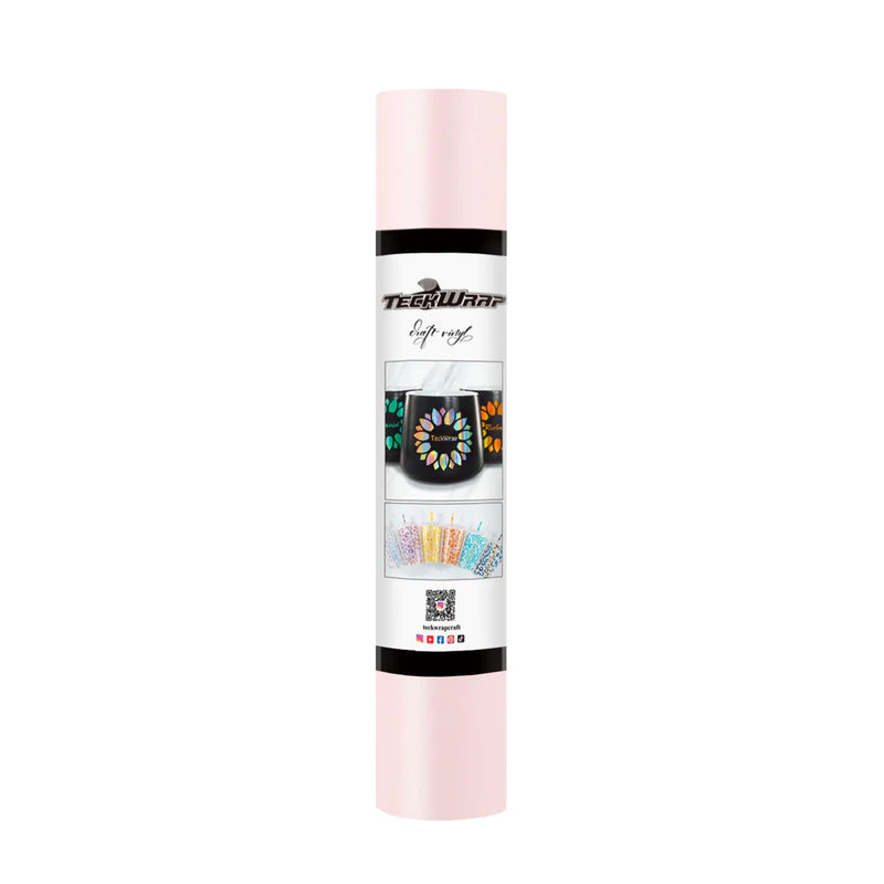 TECKWRAP Adhesive Craft Vinyl - Light Pink (matte)