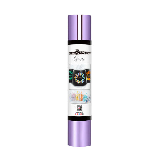 TECKWRAP Bubble Free Mirror Chrome Adhesive Vinyl - Iris Purple